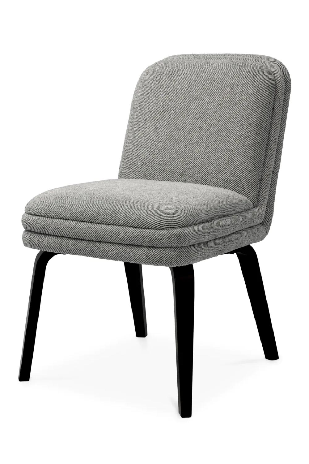 Gray Upholstered Dining Chair Lucia | Eichholtz Miami