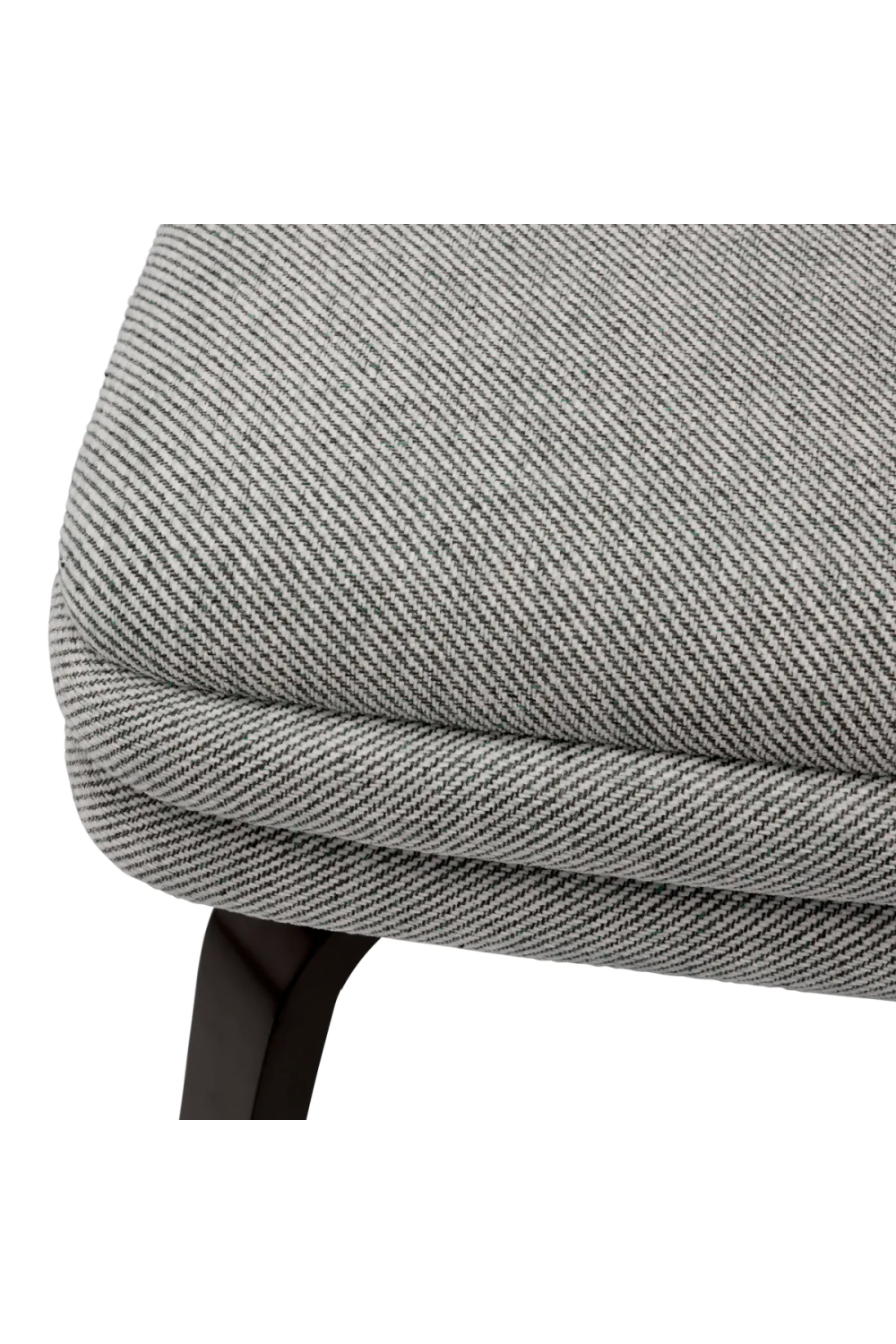 Gray Upholstered Dining Chair Lucia | Eichholtz Miami