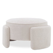 Upholstered Modern Stool Ortega