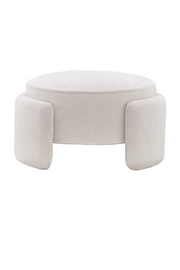 Upholstered Modern Stool Ortega | Eichholtz Miami