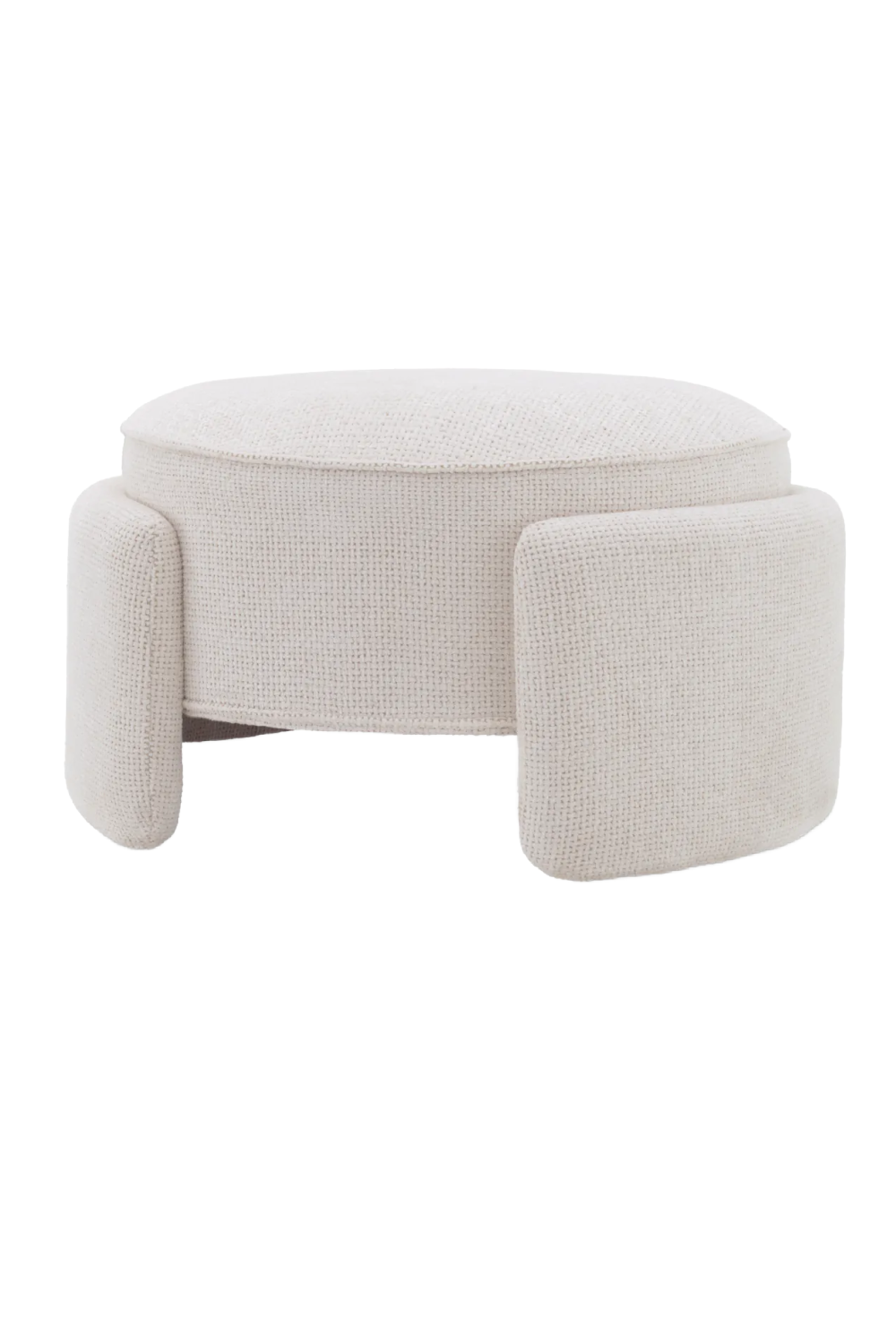 Upholstered Modern Stool Ortega | Eichholtz Miami