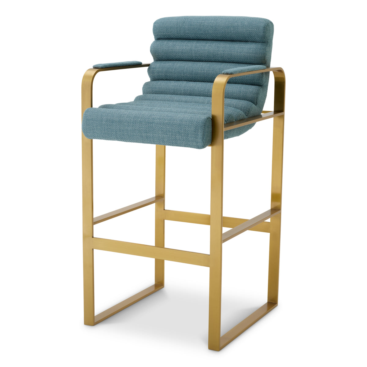 Padded Modern Bar Stool Olsen | Eichholtz Miami