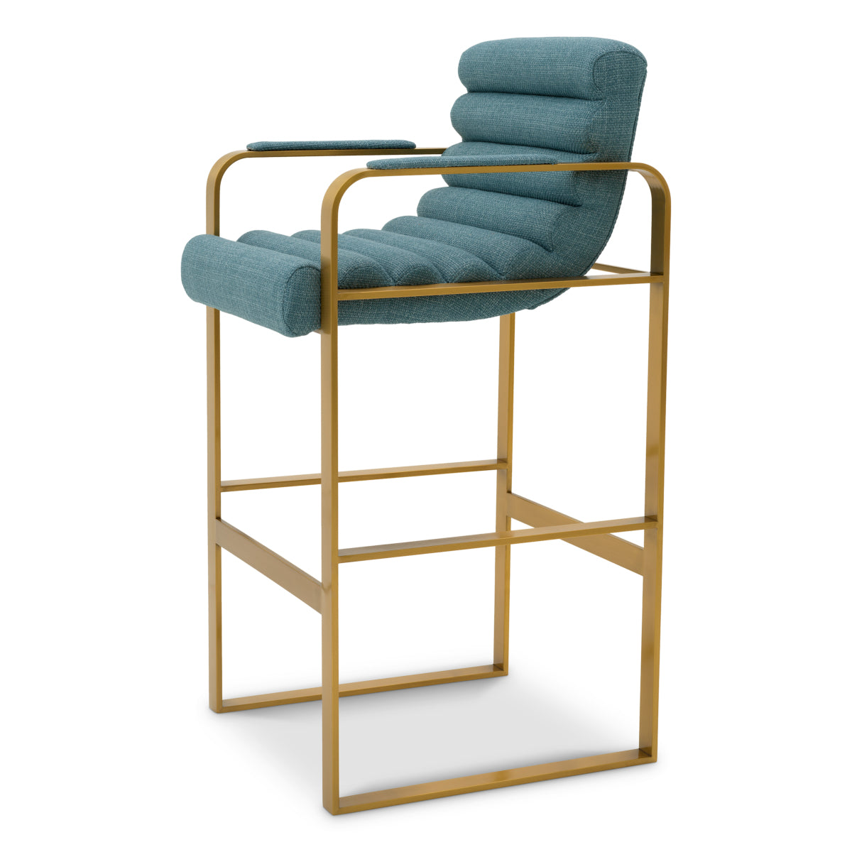 Padded Modern Bar Stool Olsen | Eichholtz Miami