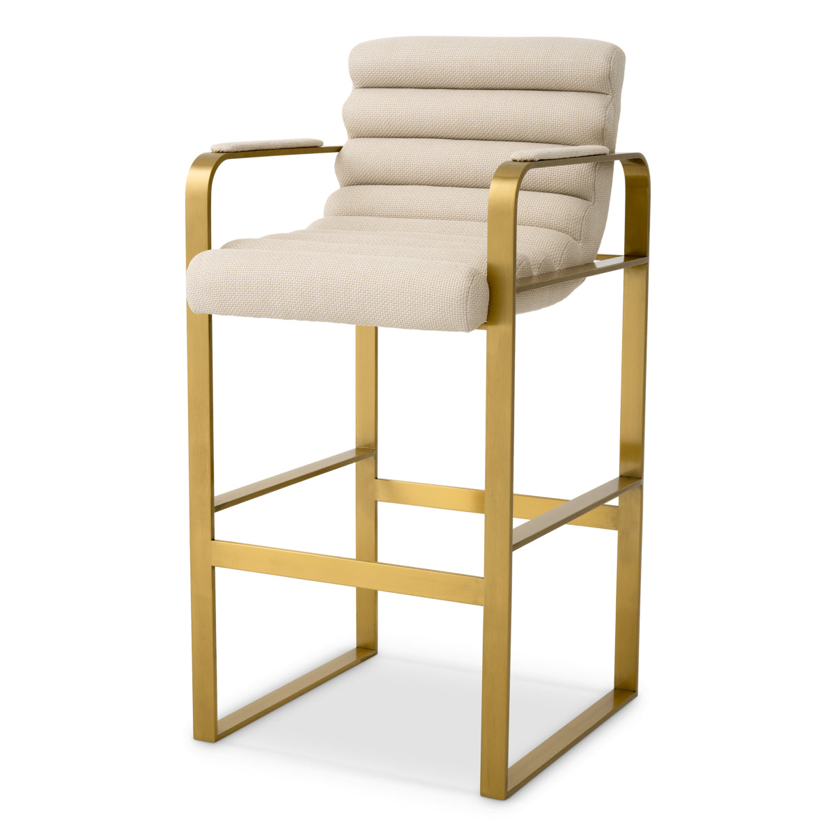 Padded Modern Bar Stool Olsen | Eichholtz Miami