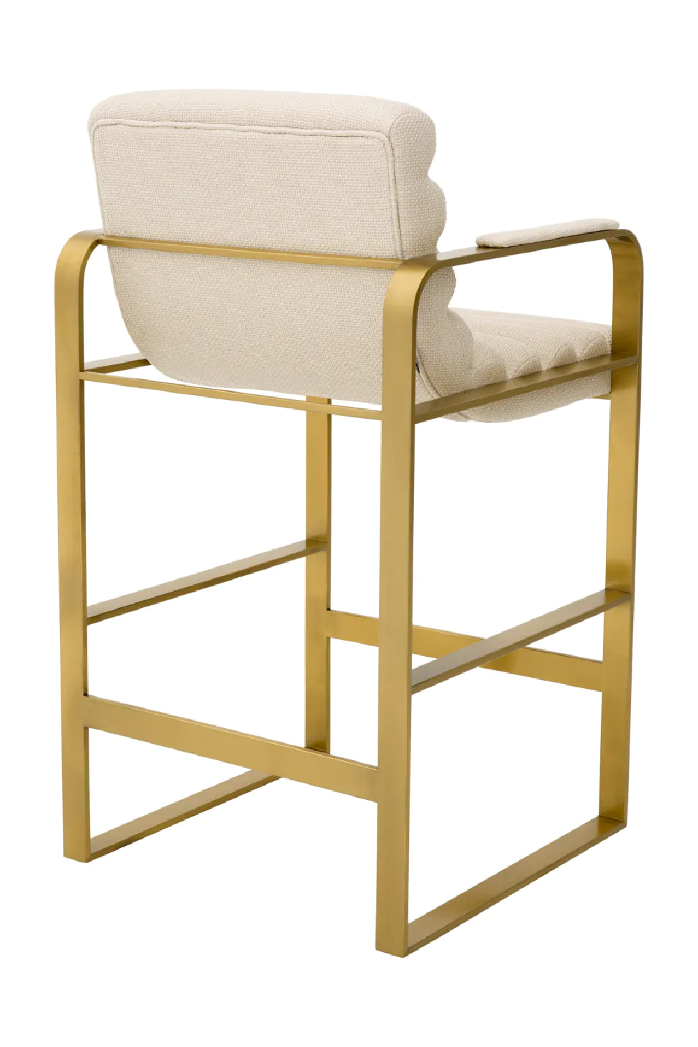 Padded Modern Counter Stool Olsen | Eichholtz Miami