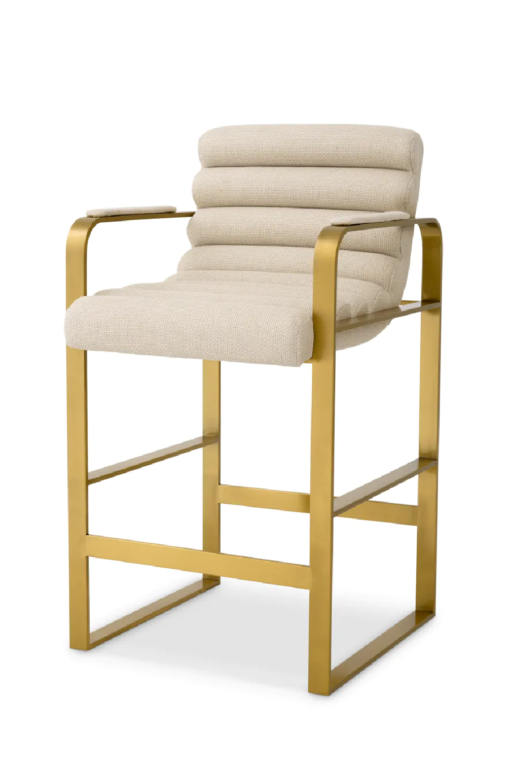 Padded Modern Counter Stool Olsen | Eichholtz Miami