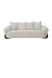 Off-White Curved Sofa Siderno | Eichholtz Miami