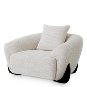 Curved Lounge Chair Siderno | Eichholtz Miami
