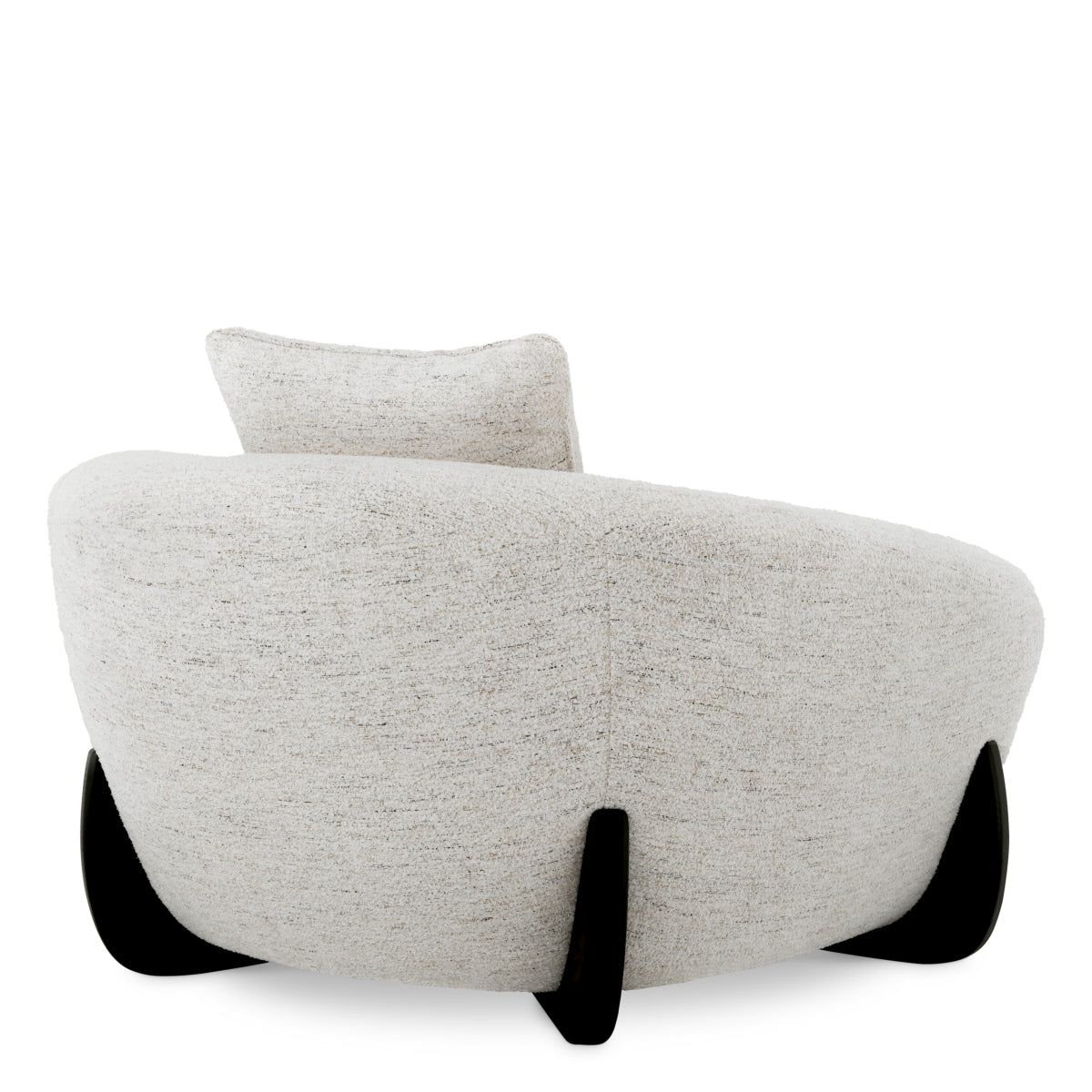 Curved Lounge Chair Siderno | Eichholtz Miami