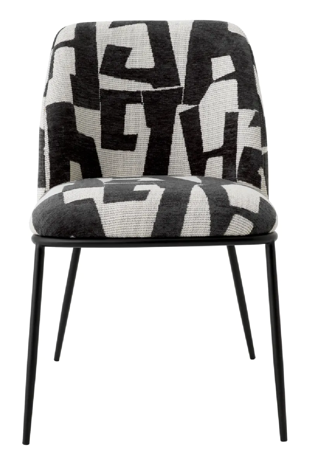 Printed Fabric Dining Chair Caleb | Eichholtz Miami