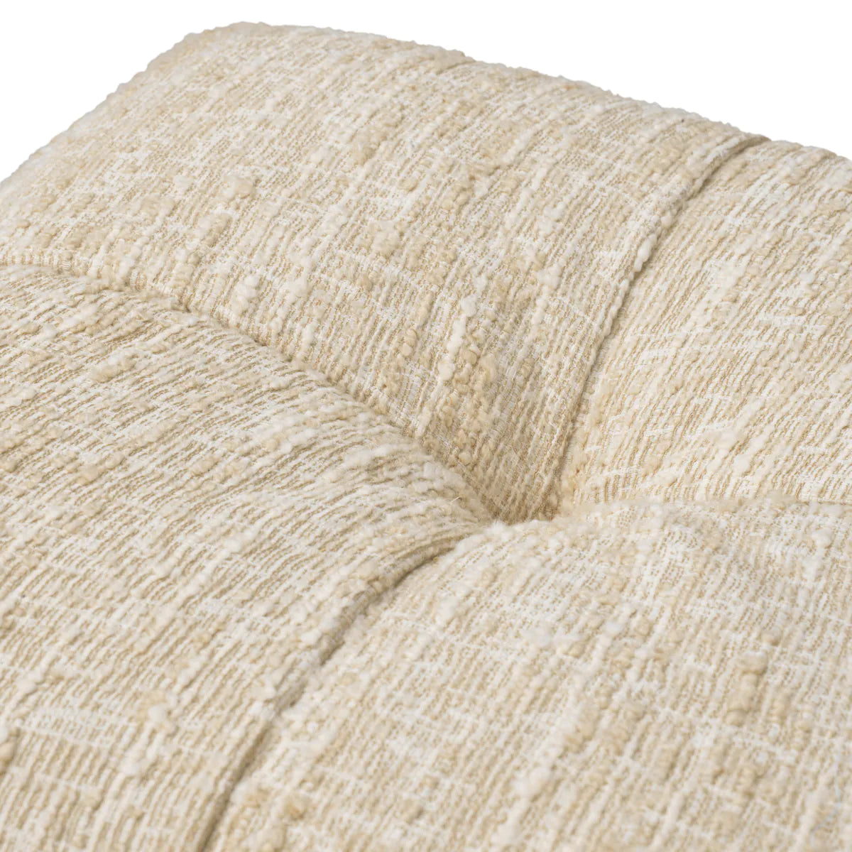 Boucle Tufted Fringe Stool Dorantes | Eichholtz Miami