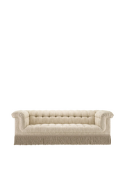 Boucle Tufted Fringe Sofa Dorantes | Eichholtz Miami