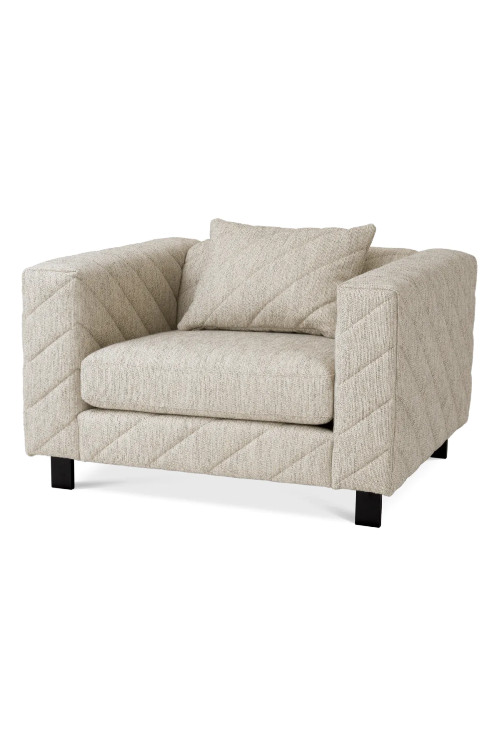 Patterned Modern Lounge Chair Avellino | Eichholtz Miami