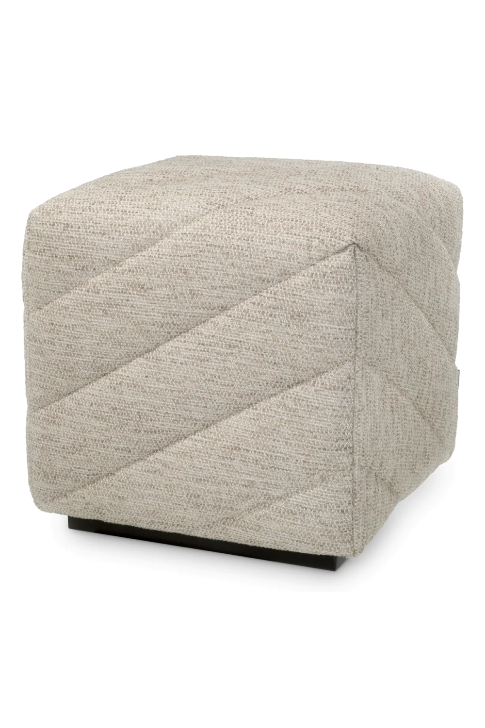 Upholstered Modern Stool Avellino | Eichholtz Miami