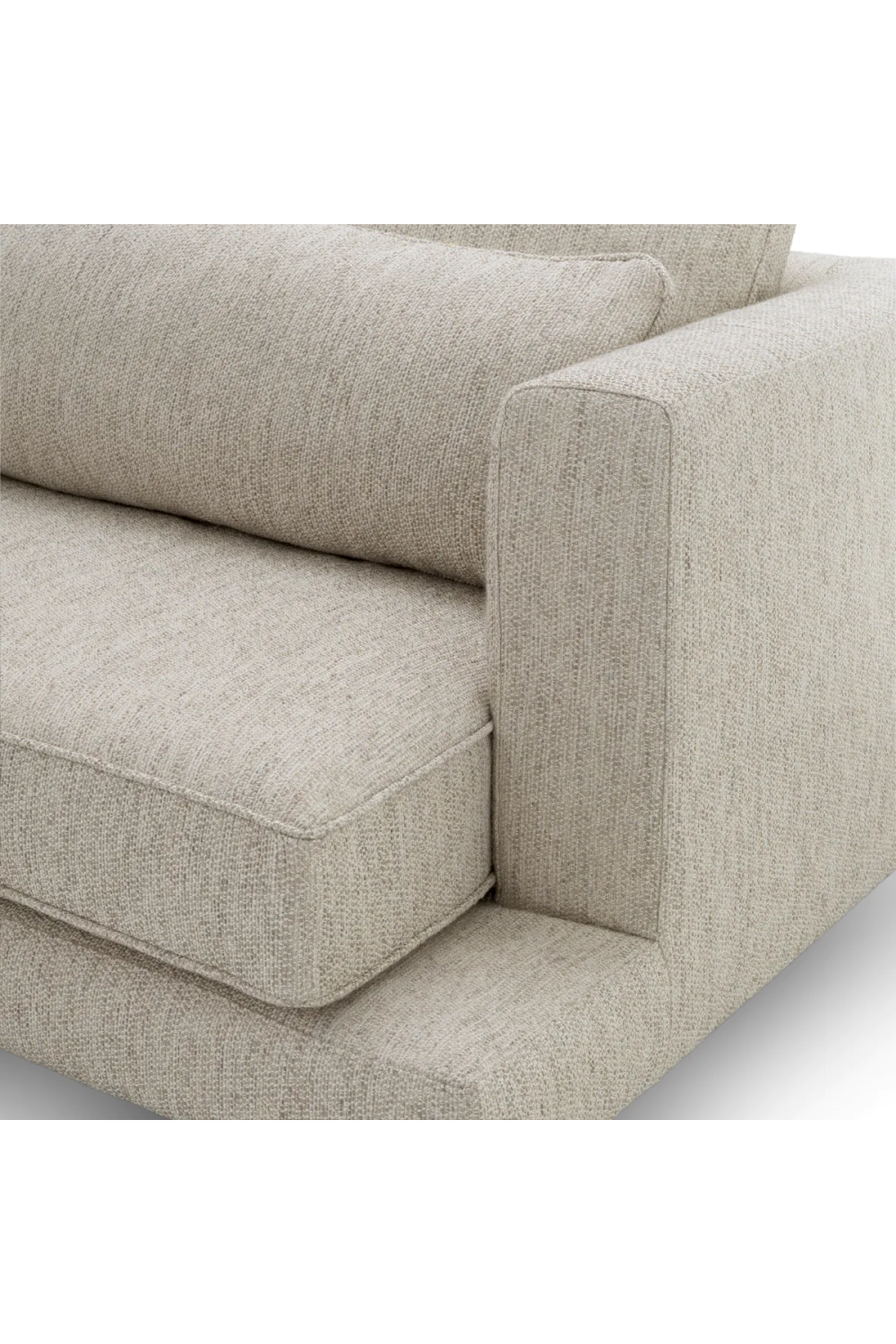 Light Gray Fabric Sofa Savarana | Eichholtz Miami