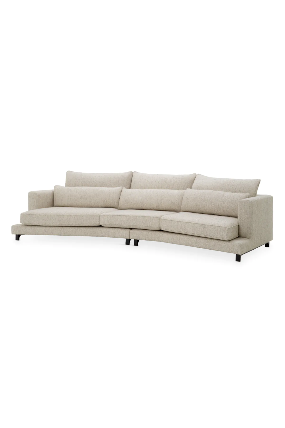 Light Gray Fabric Sofa Savarana | Eichholtz Miami
