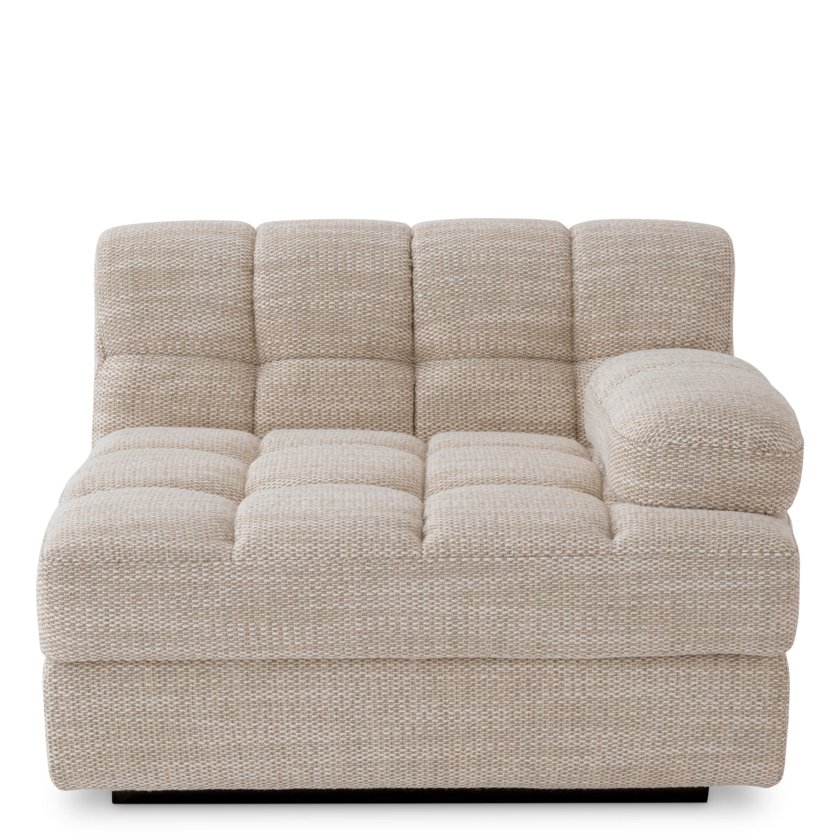 Sand Channeled Modular Sofa Dean | Eichholtz Miami