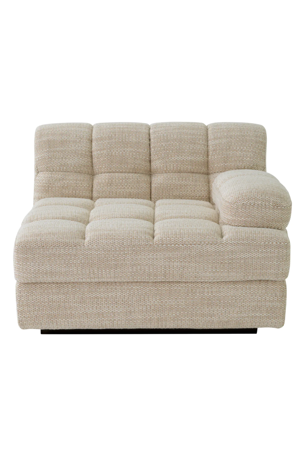 Sand Channeled Modular Sofa Dean | Eichholtz Miami