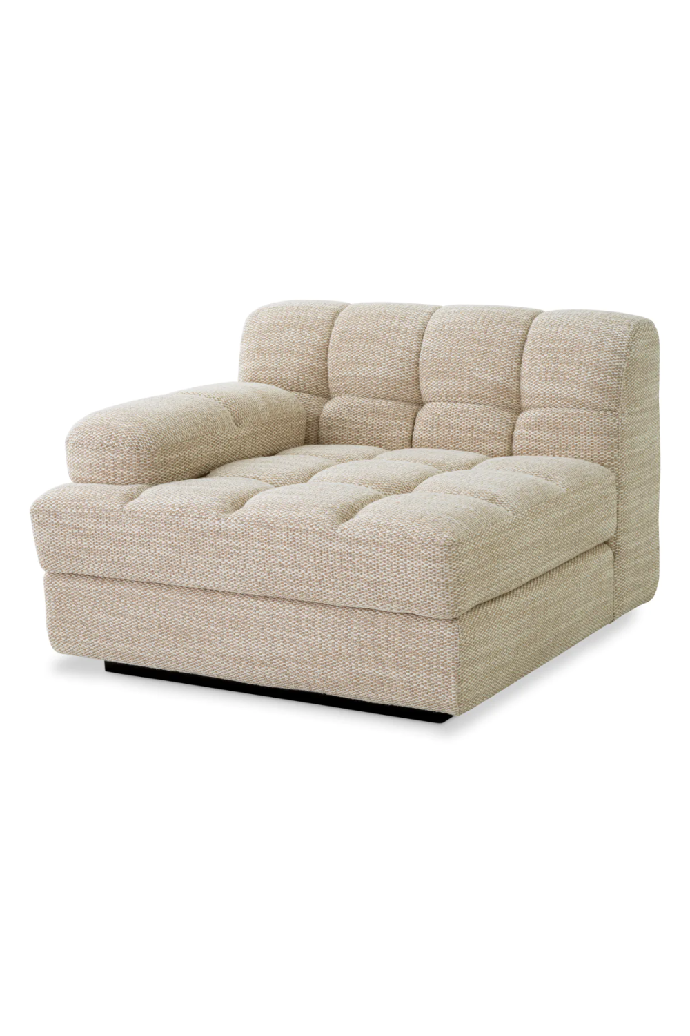 Sand Channeled Modular Sofa Dean | Eichholtz Miami