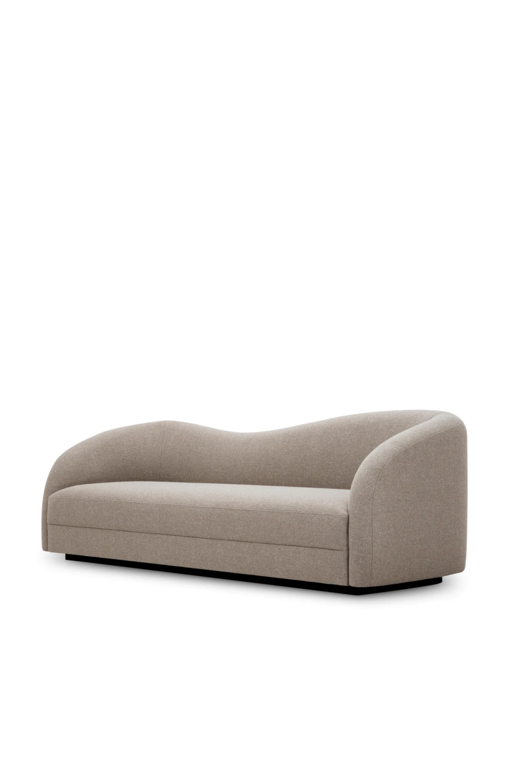 Greige Curved Sofa Divisadero | Eichholtz Miami