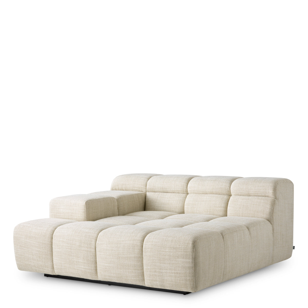 Grid-Tufted Modular Sofa Hunter | Eichholtz Miami
