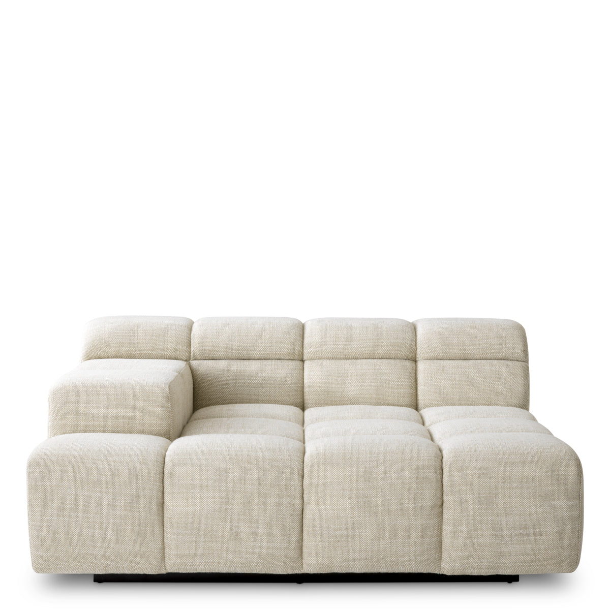 Grid-Tufted Modular Sofa Hunter | Eichholtz Miami