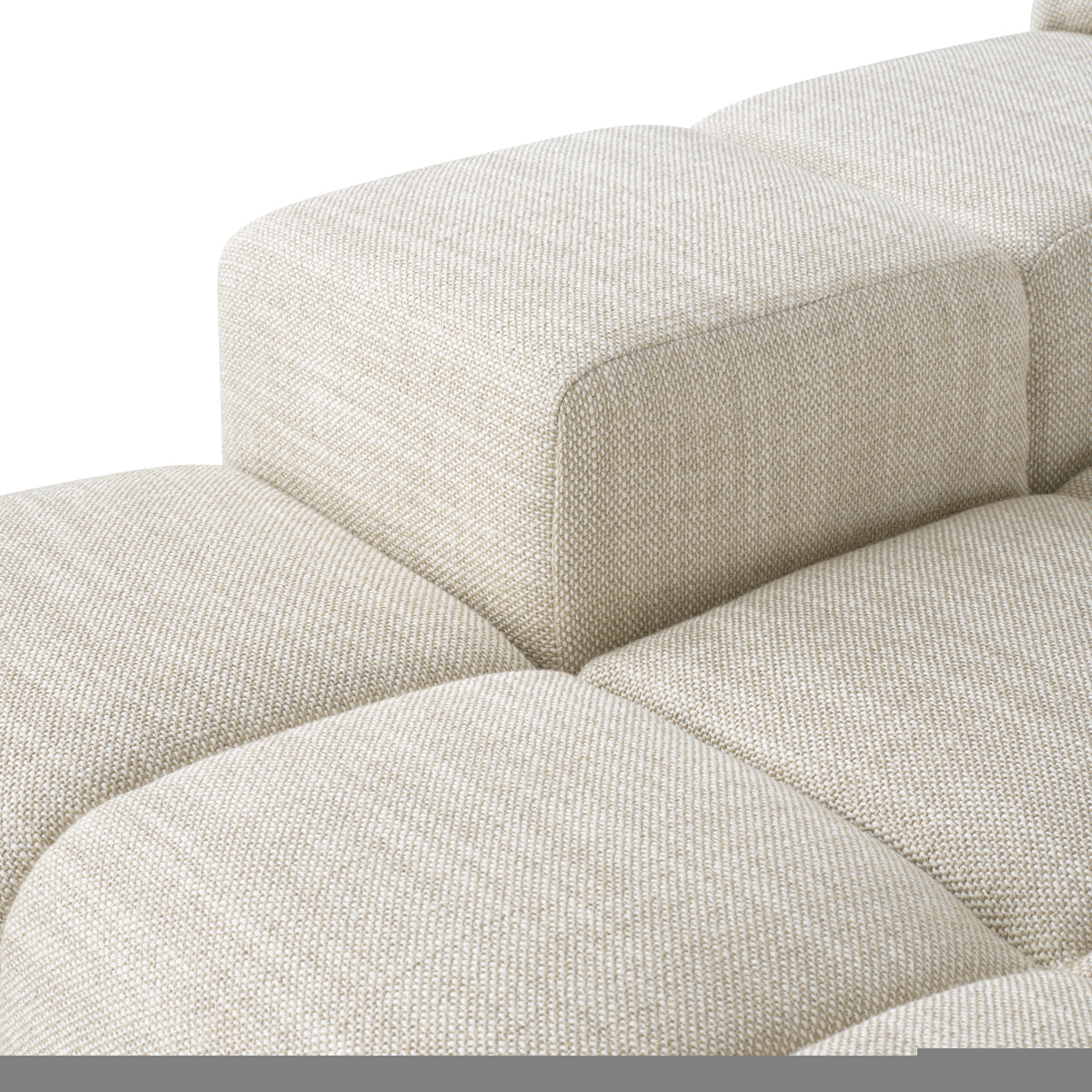 Grid-Tufted Modular Sofa Hunter | Eichholtz Miami