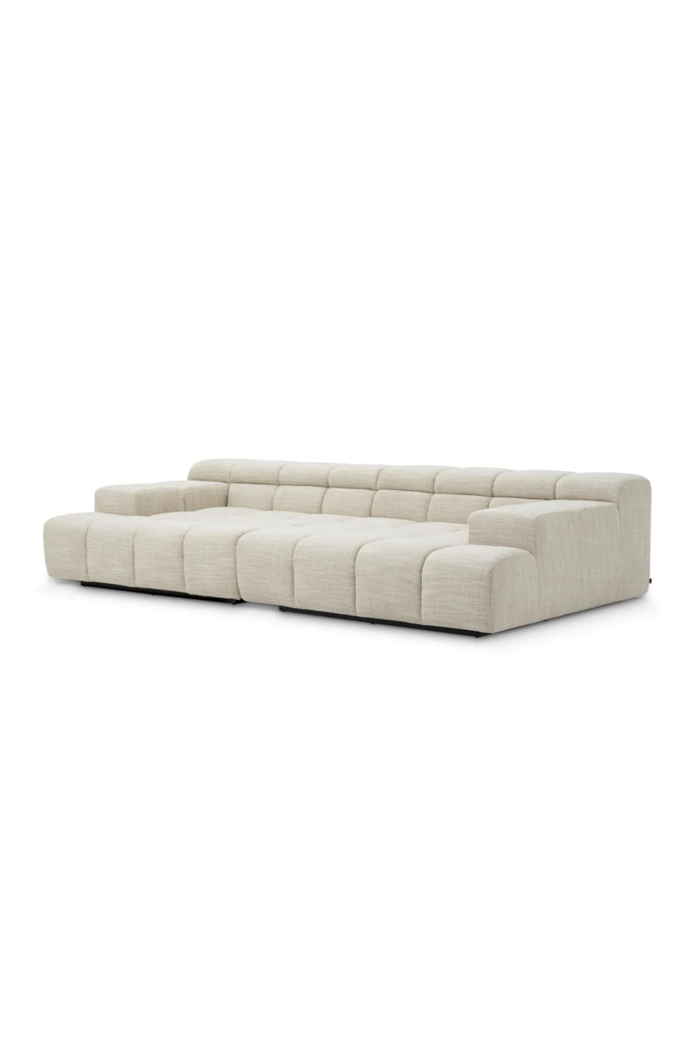 Grid-Tufted Modular Sofa Hunter | Eichholtz Miami