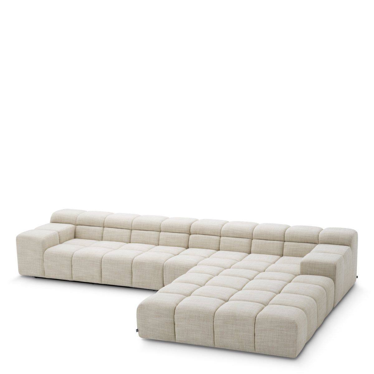 Grid-Tufted Modular Sofa Hunter | Eichholtz Miami