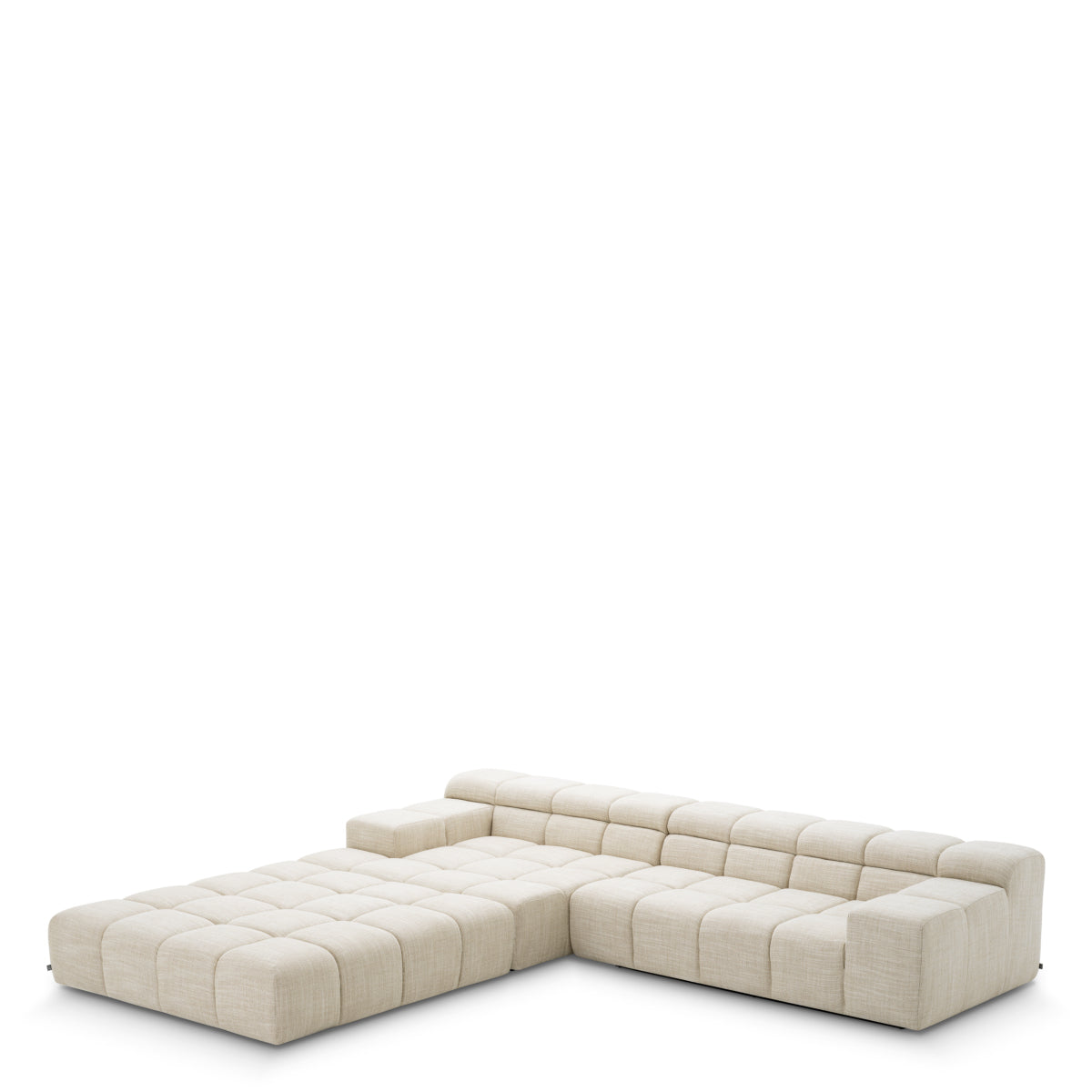 Grid-Tufted Modular Sofa Hunter | Eichholtz Miami