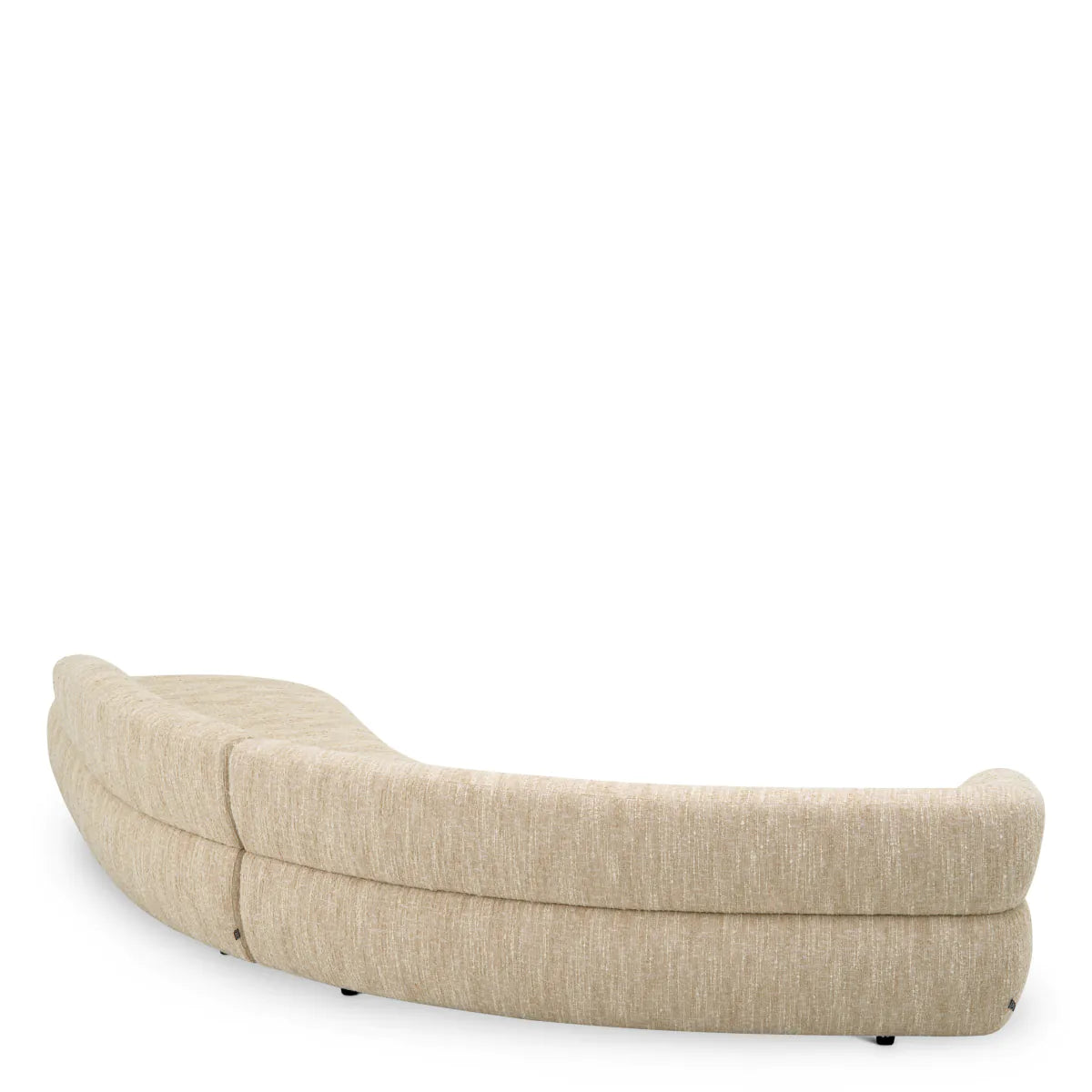 Curved Cream Artisan Sofa Cordova | Eichholtz Miami