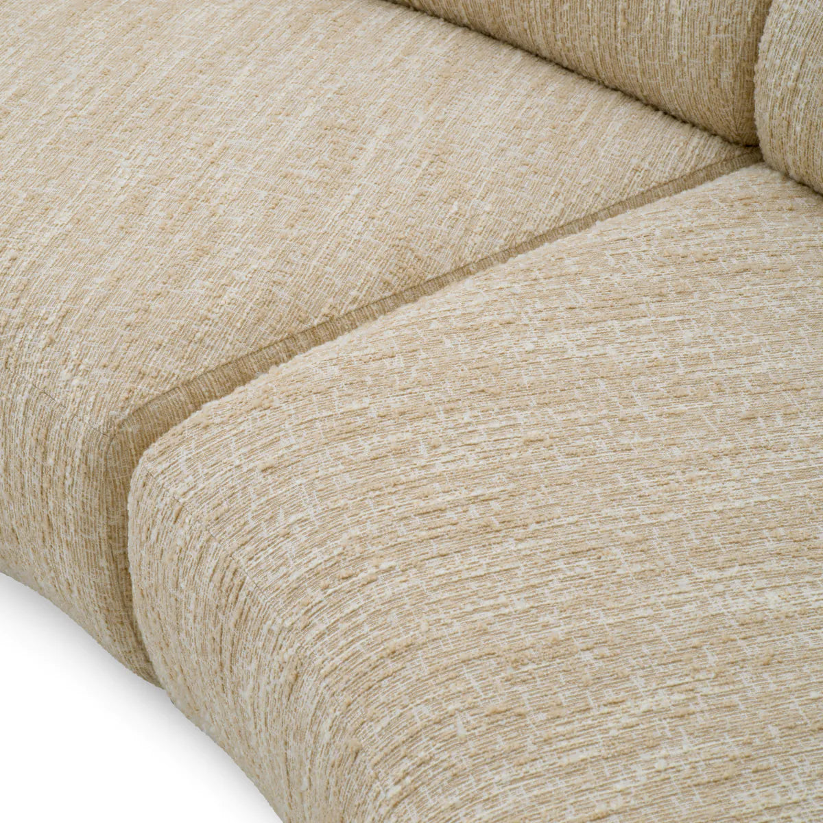 Curved Cream Artisan Sofa Cordova | Eichholtz Miami
