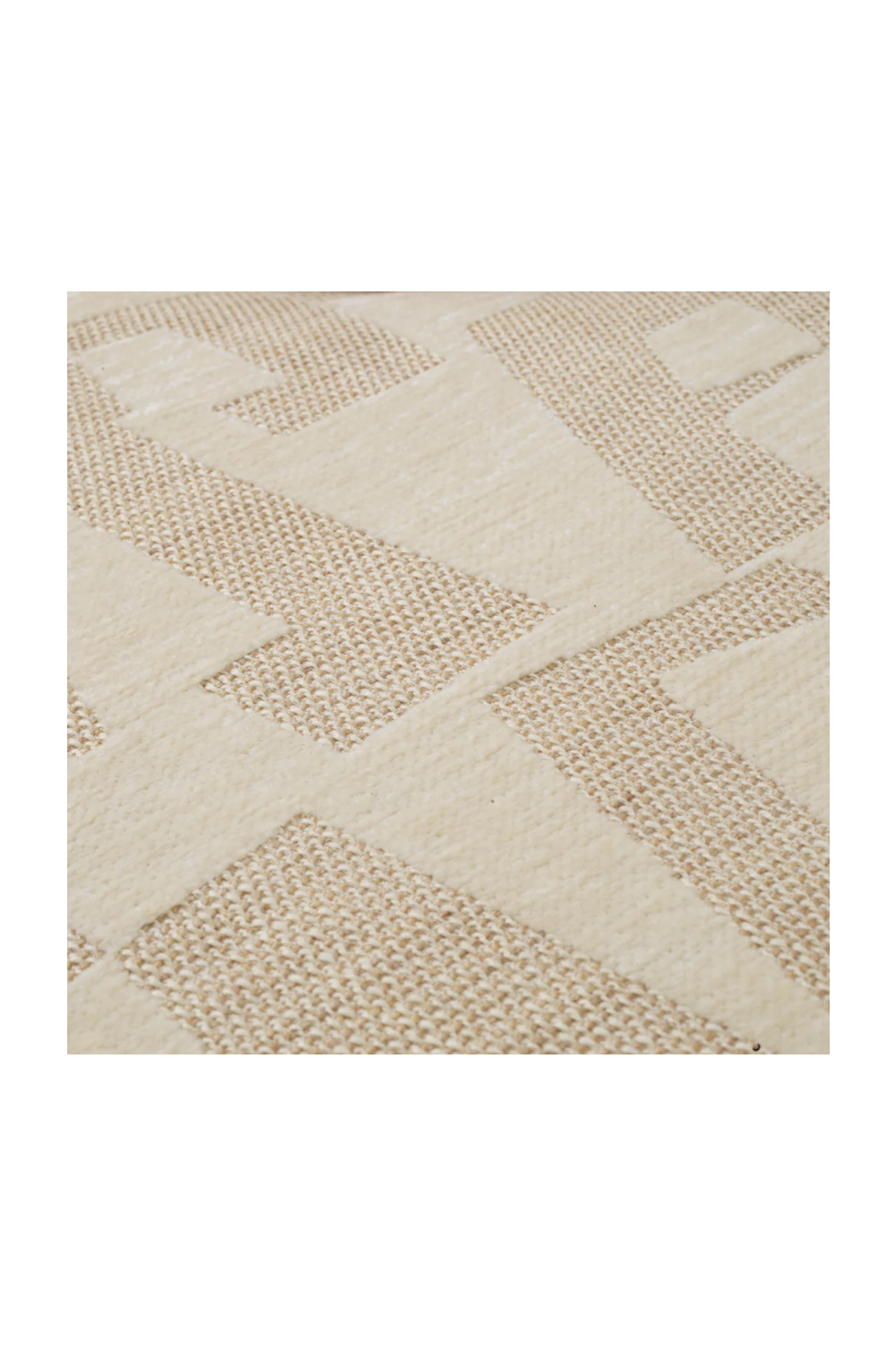 Geometric Pattern Curved Sofa Julita | Eichholtz Miami