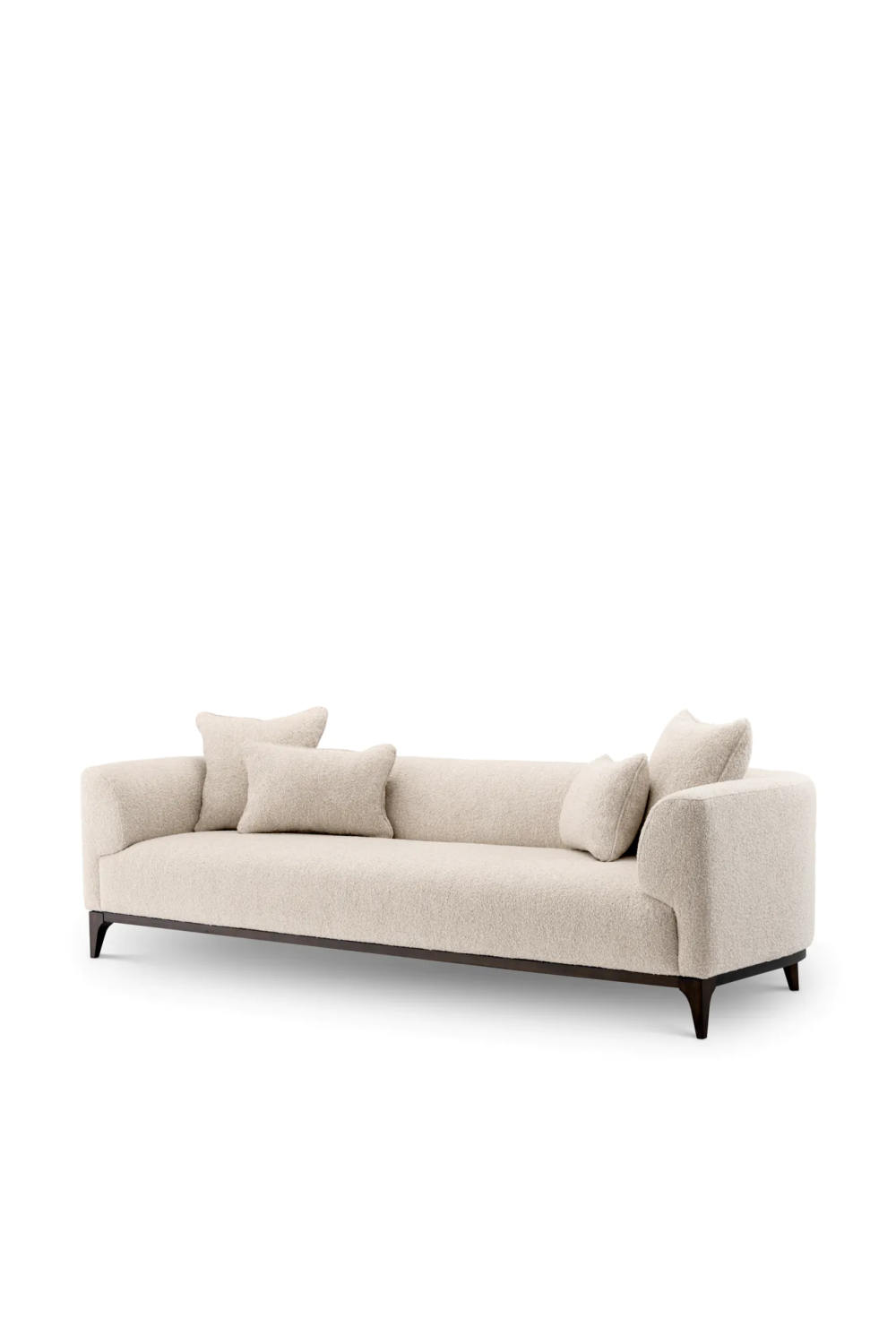 Chalk Boucle Sofa Brannan | Eichholtz Miami