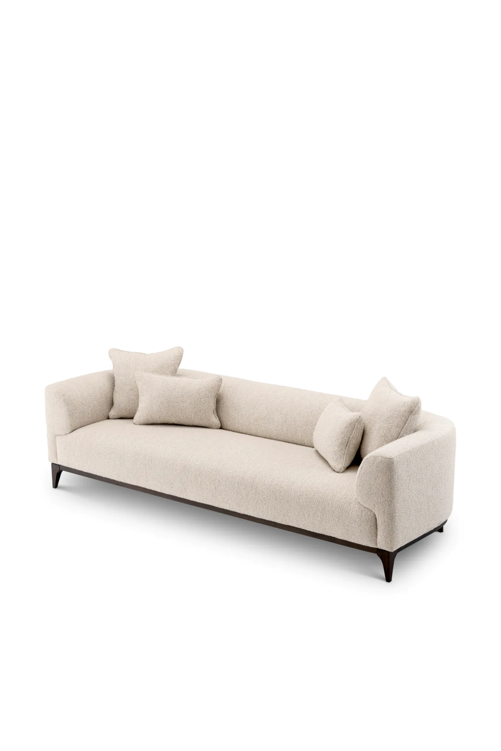 Chalk Boucle Sofa Brannan | Eichholtz Miami