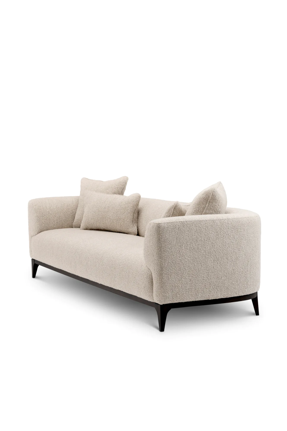 Chalk Boucle Sofa Brannan | Eichholtz Miami