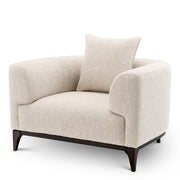 Chalk Boucle Accent Chair Brannan | Eichholtz Miami