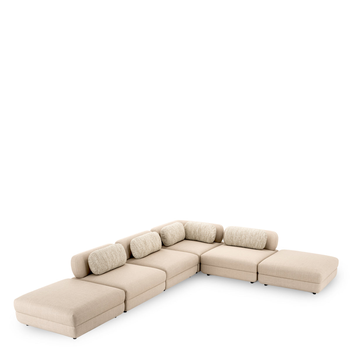 Scalea Sand Modular Sofa Paulo | Eichholtz Miami