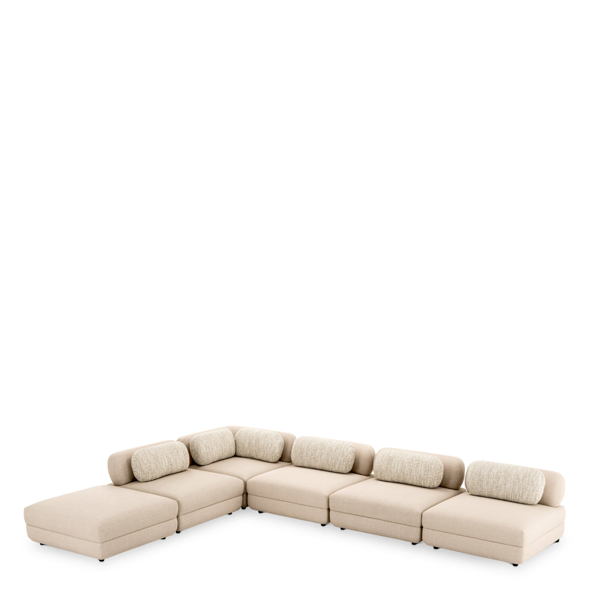 Scalea Sand Modular Sofa Paulo | Eichholtz Miami