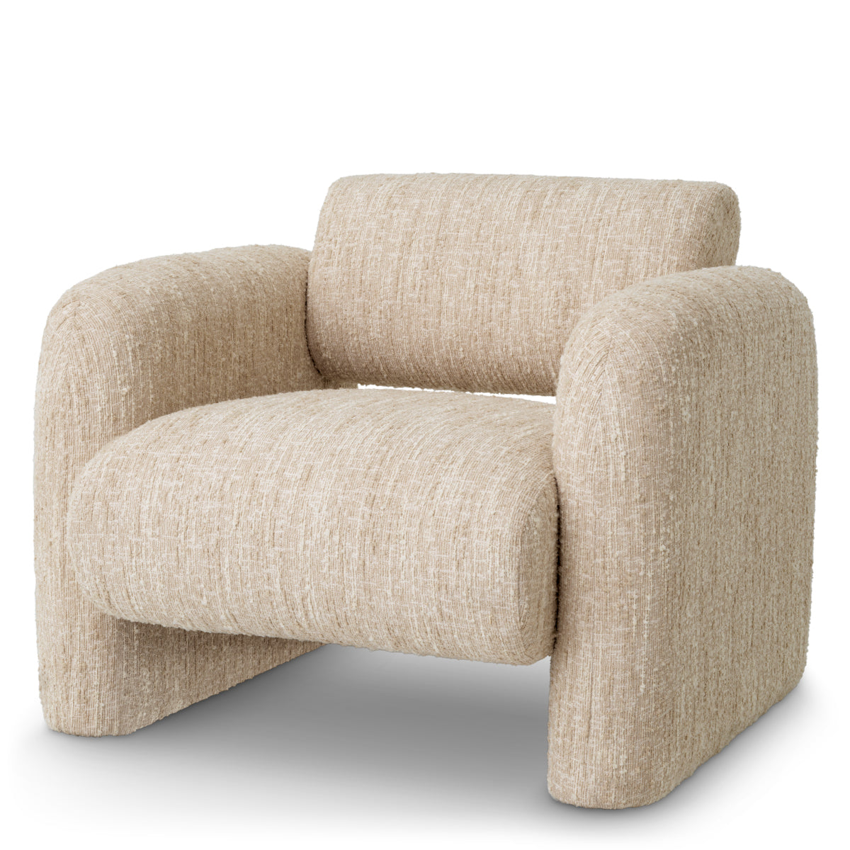 Bouclé Cream Chair Vesper | Eichholtz Miami