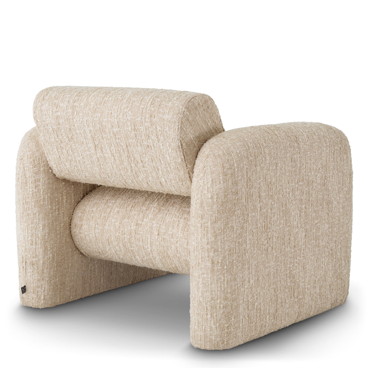 Bouclé Cream Chair Vesper | Eichholtz Miami