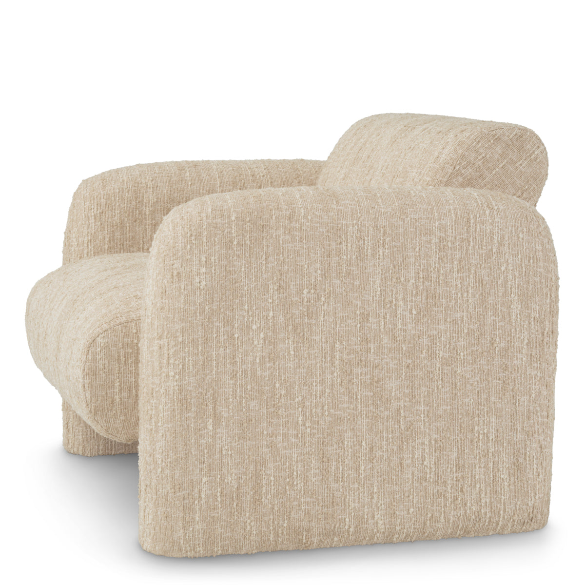 Bouclé Cream Chair Vesper | Eichholtz Miami