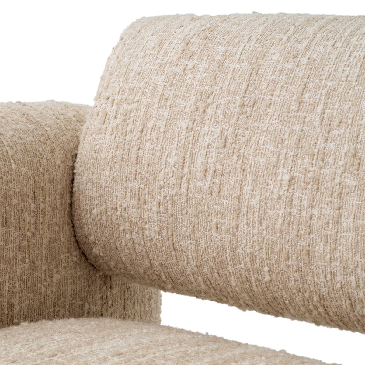 Bouclé Cream Chair Vesper | Eichholtz Miami