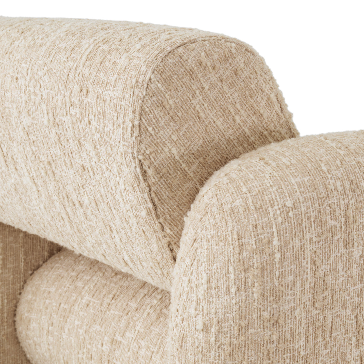 Bouclé Cream Chair Vesper | Eichholtz Miami