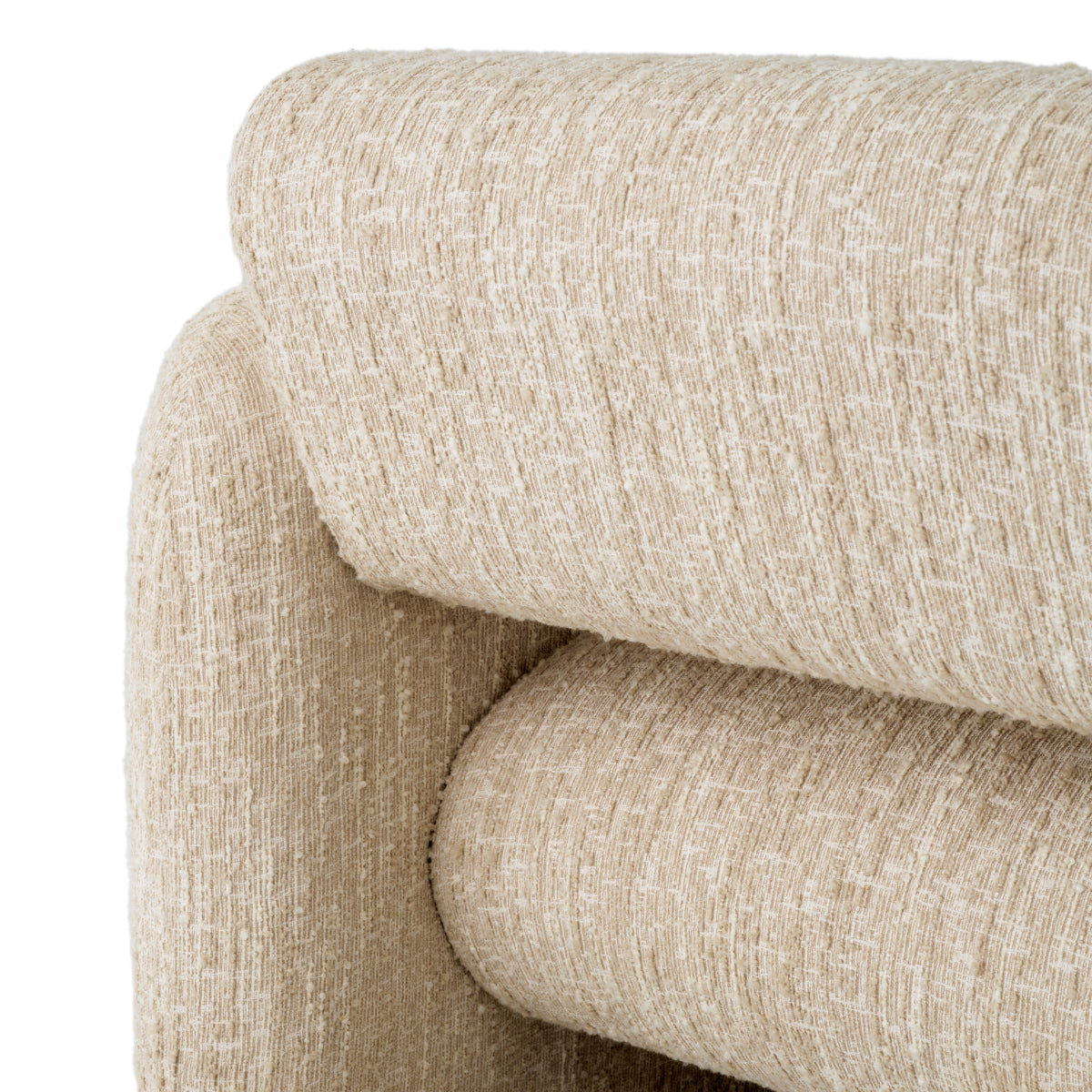 Bouclé Cream Chair Vesper | Eichholtz Miami