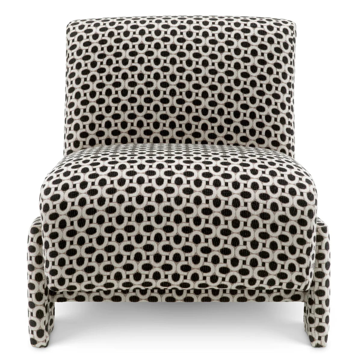 Black Upholstered Accent Chair Rockdale | Eichholtz Miami