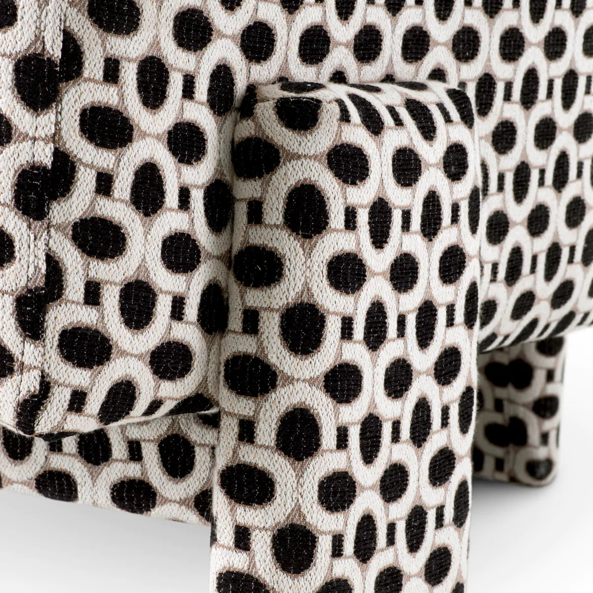 Black Upholstered Accent Chair Rockdale | Eichholtz Miami