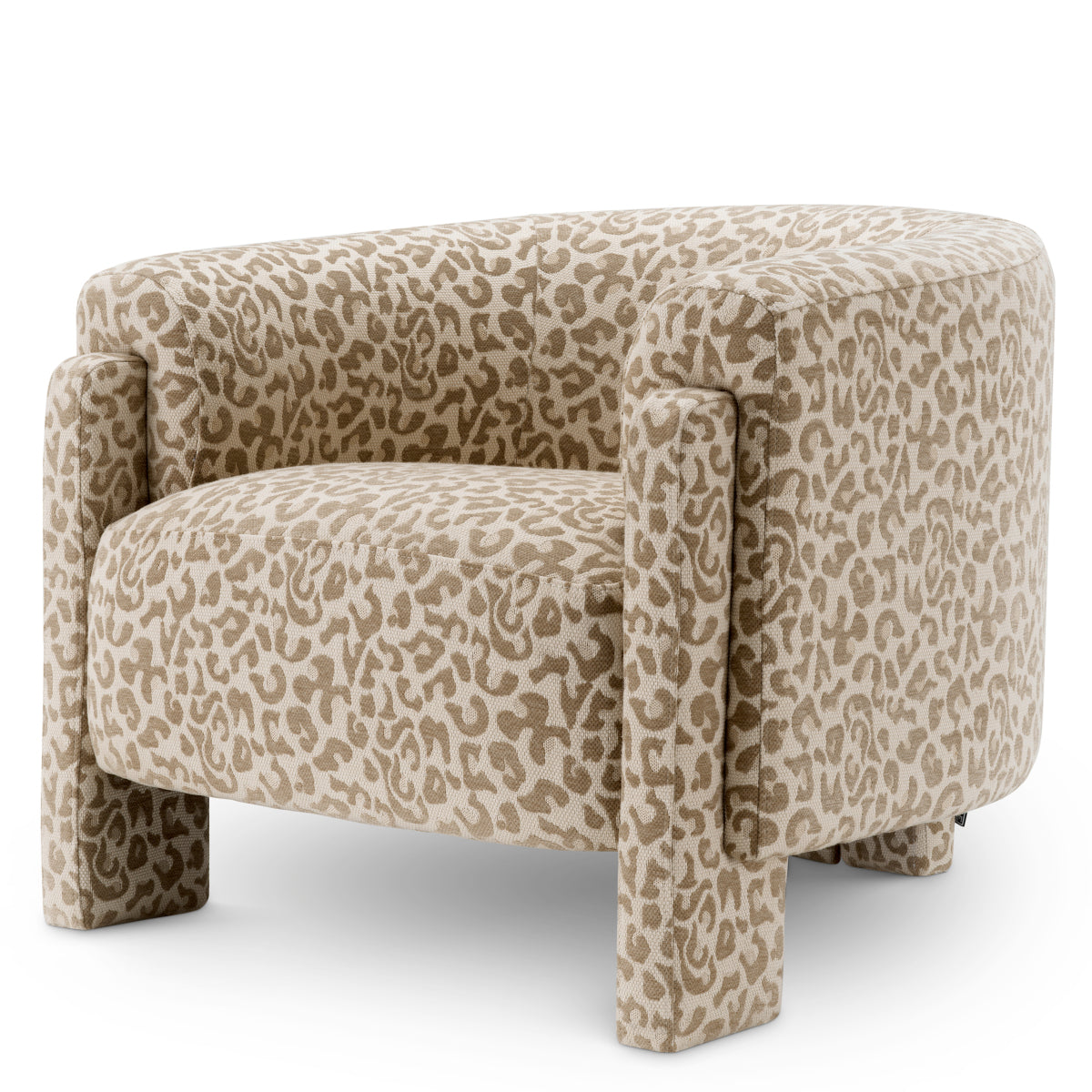 Beige Leopard Accent Chair Hazelwood | Eichholtz Miami