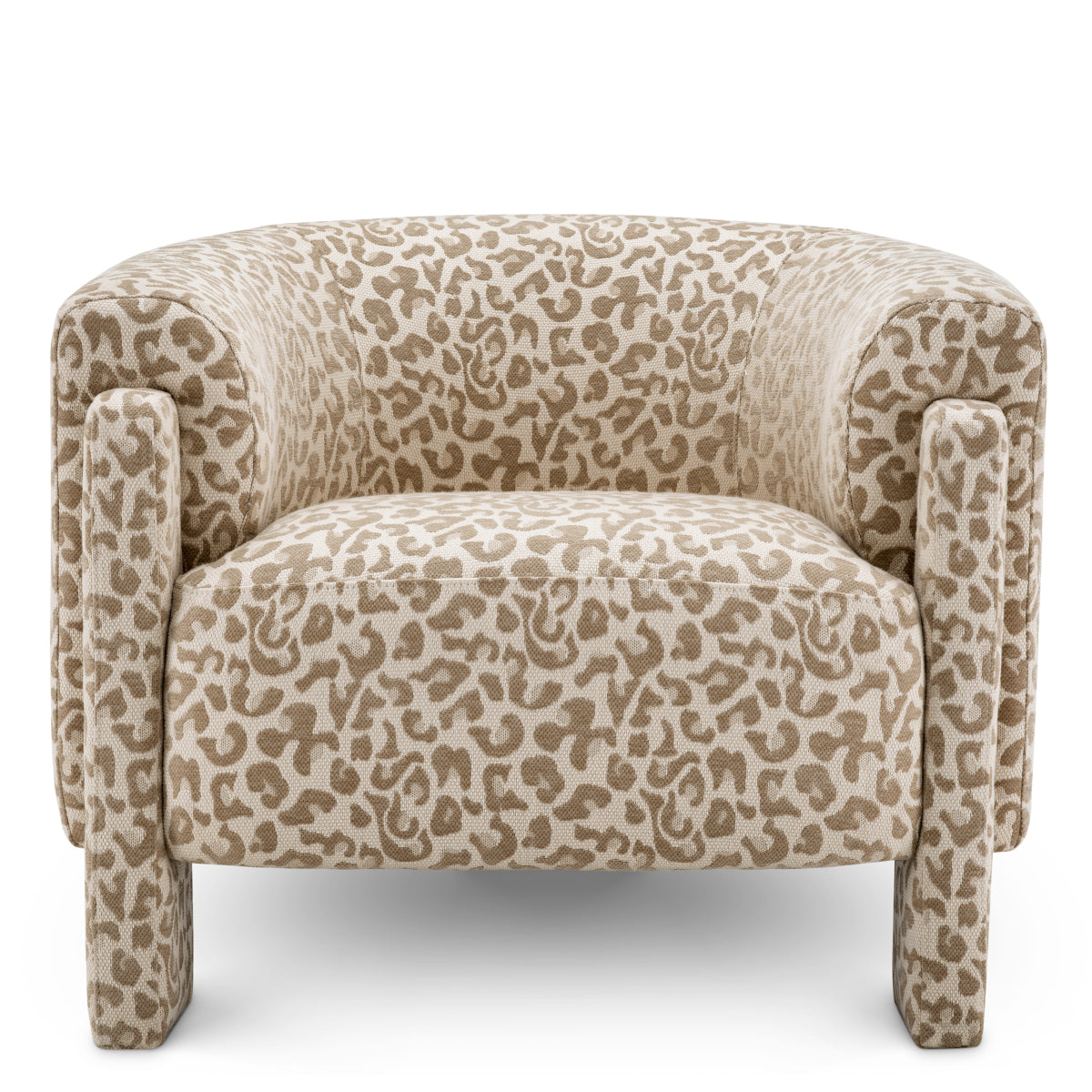 Beige Leopard Accent Chair Hazelwood | Eichholtz Miami