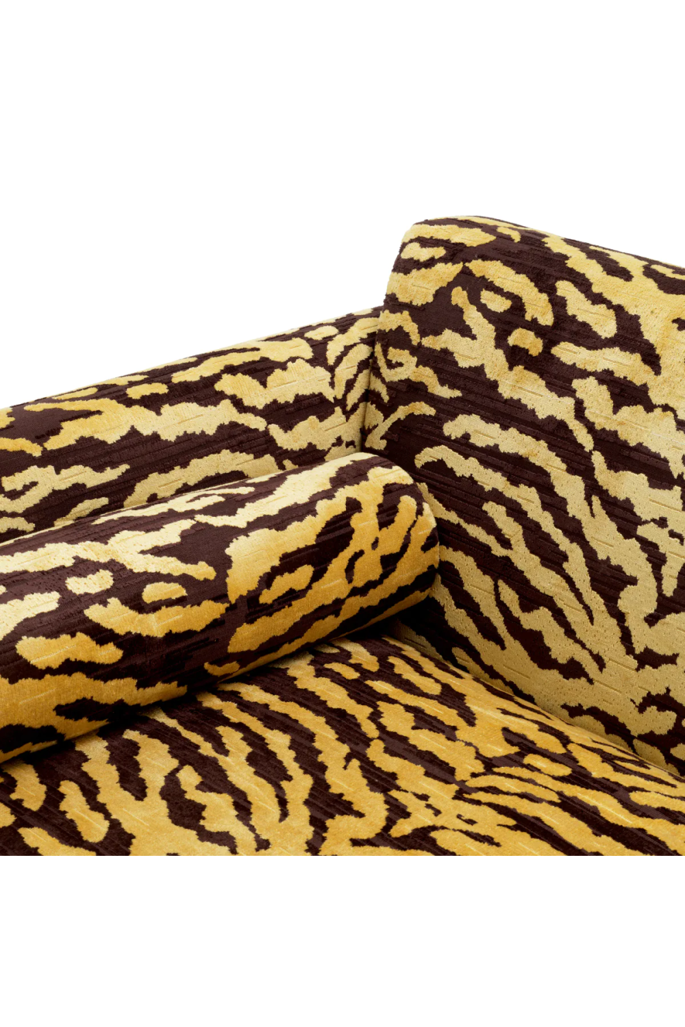 Upholstered Animal Print Sofa Flux | Eichholtz Miami
